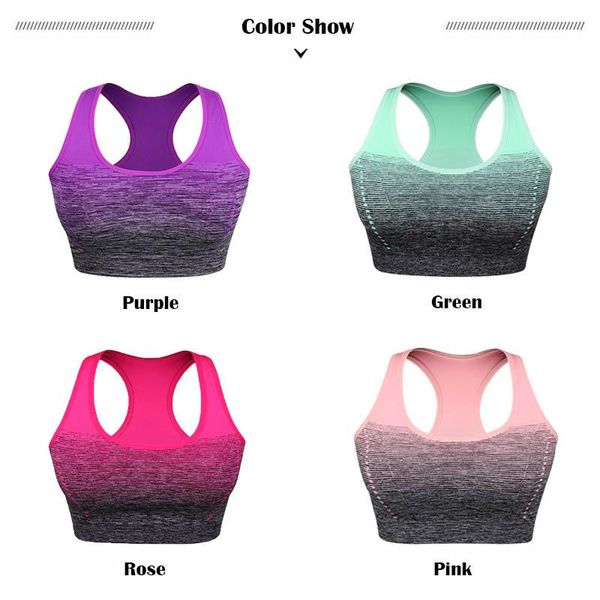 gradient high stretch sports bras,women quick dry padded for fitness,yoga running gym seamless sport bra yoga outfit
gradient high stretch sports bras,women quick dry padded for fitness,yoga running gym seamless sport bra yoga outfit