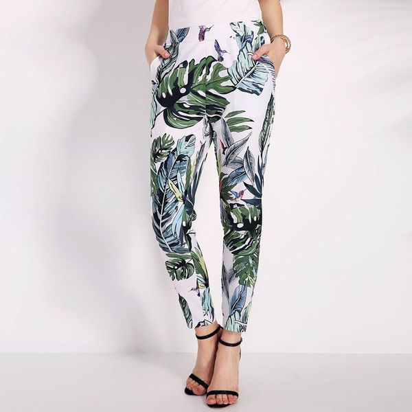 women's pants & capris 2021 women casual elastic waist long trousers vintage floral print pencil spring summer fashion pantalon femme, Black;white
women's pants & capris 2021 women casual elastic waist long trousers vintage floral print pencil spring summer fashion pantalon femme, Black;white