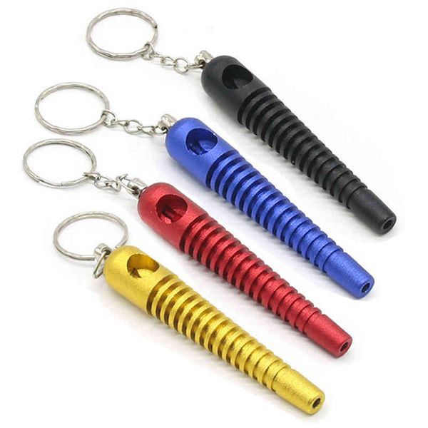 factory small aluminum solid alloys screw color fashion smoking pipe portable keychains detachable metal mini smoke accessories
factory small aluminum solid alloys screw color fashion smoking pipe portable keychains detachable metal mini smoke accessories