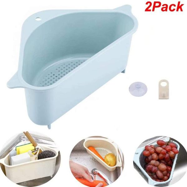 hanging baskets 2 pack multi-function kitchen sink basket storage rack bathroom corner washing bowl sponge drain plastic holder organizer
hanging baskets 2 pack multi-function kitchen sink basket storage rack bathroom corner washing bowl sponge drain plastic holder organizer