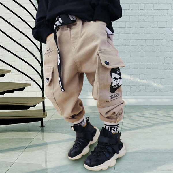 trousers 2021 boys harem pants fashion big pocket portrait embroidery design loose cargo children's clothing spring autumn kids, Blue
trousers 2021 boys harem pants fashion big pocket portrait embroidery design loose cargo children's clothing spring autumn kids, Blue
