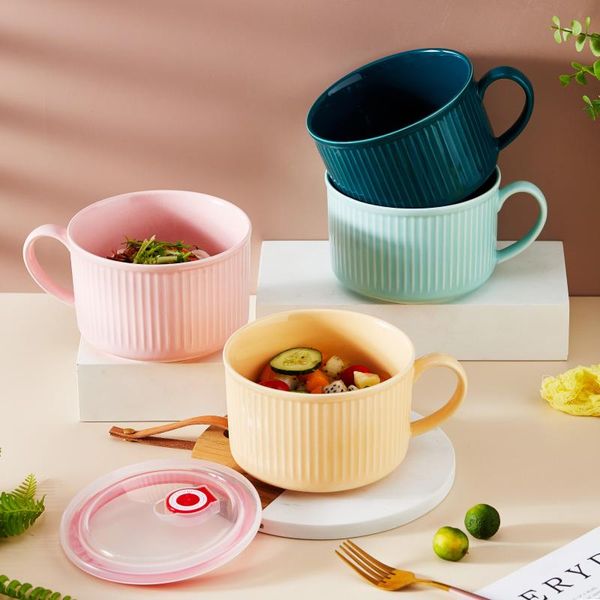 instant noodles bowl with lid ceramic household single student dormitory japanese creative soup ramen fresh keeping bowls
instant noodles bowl with lid ceramic household single student dormitory japanese creative soup ramen fresh keeping bowls