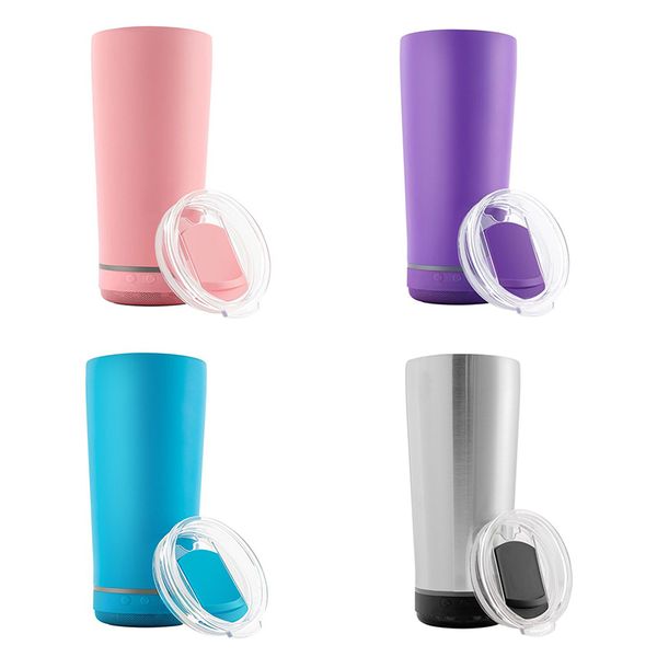 2021 18oz smart speaker tumblers 11 colors stainless steel water bottle speakers insulated music cup
2021 18oz smart speaker tumblers 11 colors stainless steel water bottle speakers insulated music cup