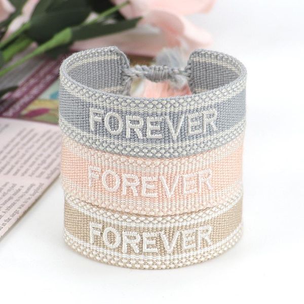 charm bracelets love forever couple wedding bridesmaid hand ring bracelet handmade rope bangle friendship sistert gift women jewelry, Golden;silver
charm bracelets love forever couple wedding bridesmaid hand ring bracelet handmade rope bangle friendship sistert gift women jewelry, Golden;silver