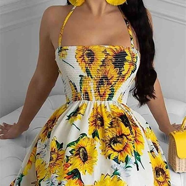 women open back sunflower print bandage boho maxi summer beach holiday halter sleeveless long dress, Black;gray
women open back sunflower print bandage boho maxi summer beach holiday halter sleeveless long dress, Black;gray