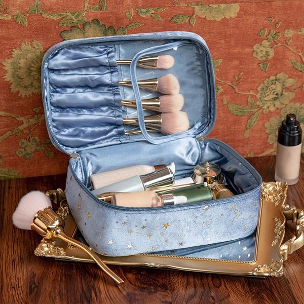 cosmetic bags & cases beauty brush makeup bag travel star patterns women case big capacity make up box necessary waterproof
cosmetic bags & cases beauty brush makeup bag travel star patterns women case big capacity make up box necessary waterproof