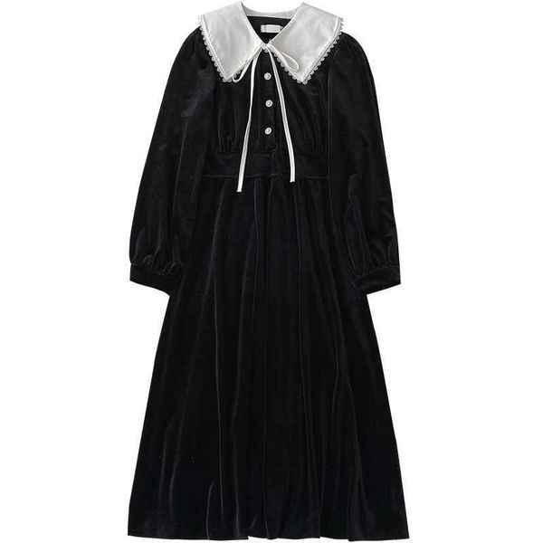 lovely women black fairy party dress cross lace lapel lolita princess cute kawaii ruffles chic 210601, Black;gray
lovely women black fairy party dress cross lace lapel lolita princess cute kawaii ruffles chic 210601, Black;gray