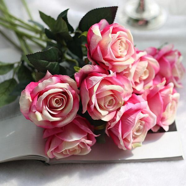 decorative flowers & wreaths artificial fake roses flannel flower bridal bouquet wedding party home decor festival supplies
decorative flowers & wreaths artificial fake roses flannel flower bridal bouquet wedding party home decor festival supplies