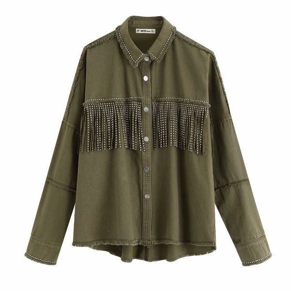 jackets red denim coat vintage bright diamond fringed irregular fray women's jacket lapel long sleeve harajuku chic loose female, Black;brown
jackets red denim coat vintage bright diamond fringed irregular fray women's jacket lapel long sleeve harajuku chic loose female, Black;brown