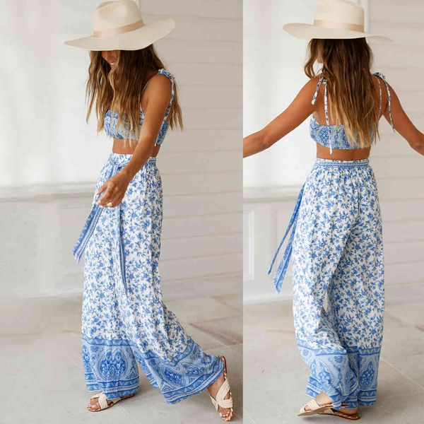 bohemia beach 2 pcs women's suits sling tank crop boho elegant elastic waist long skirt holiday casual two piece sets 210507, Black;white
bohemia beach 2 pcs women's suits sling tank crop boho elegant elastic waist long skirt holiday casual two piece sets 210507, Black;white