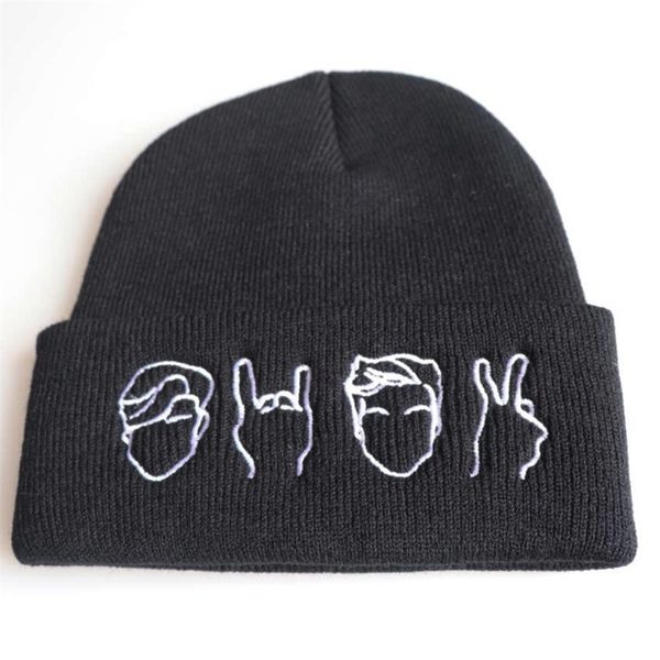 beanies sale red expression gesture embroidery knitted hat autumn winter ski cover hat wool, Blue;gray
beanies sale red expression gesture embroidery knitted hat autumn winter ski cover hat wool, Blue;gray