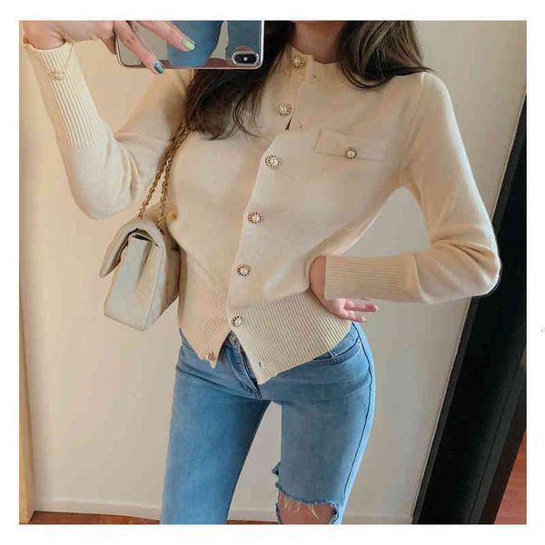 woherb korean style sweater women solid color single breasted cardigan coats vintage fashion knitwear sueter mujer dd-188, White
woherb korean style sweater women solid color single breasted cardigan coats vintage fashion knitwear sueter mujer dd-188, White