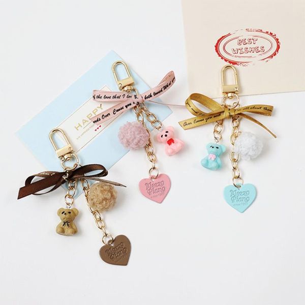 keychains cutetrendy girl bear rosette for women car keys bag backpack cloth pendant plush ball decoration keyring charms gifts, Silver
keychains cutetrendy girl bear rosette for women car keys bag backpack cloth pendant plush ball decoration keyring charms gifts, Silver