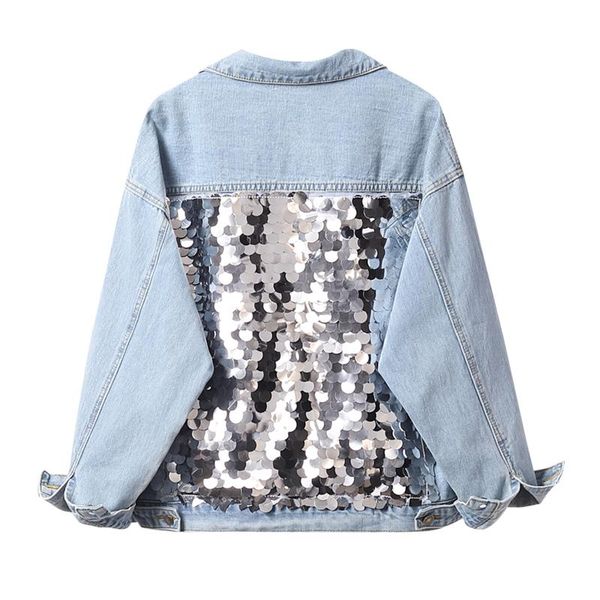women's jackets spring 5xl ladies fat mm personality age reduction loose fashion casual sequins collage denim jacket, Black;brown
women's jackets spring 5xl ladies fat mm personality age reduction loose fashion casual sequins collage denim jacket, Black;brown