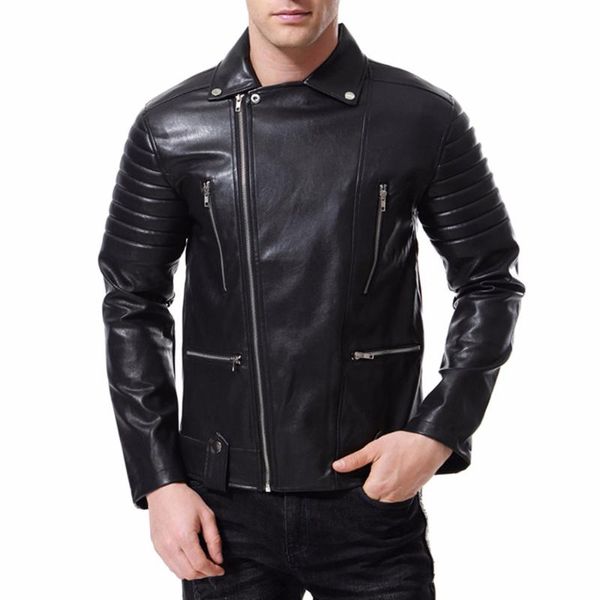 men's fur & faux boutique punk locomotive leather jacket coats male multi-ziper veste en cuir homme german motorcycle men, Black
men's fur & faux boutique punk locomotive leather jacket coats male multi-ziper veste en cuir homme german motorcycle men, Black