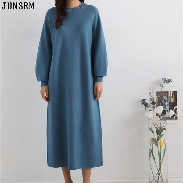 casual dresses korean autumn winter sweater dress women 2021 o neck long sleeve knitted midi pink woman slim office, Black;gray
casual dresses korean autumn winter sweater dress women 2021 o neck long sleeve knitted midi pink woman slim office, Black;gray