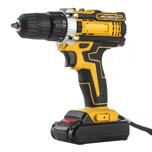 professiona electric drills cordless impact drill, screwdriver hammer, 38 torque, 48v, two speeds, with 1 lithium battery eu plug
professiona electric drills cordless impact drill, screwdriver hammer, 38 torque, 48v, two speeds, with 1 lithium battery eu plug