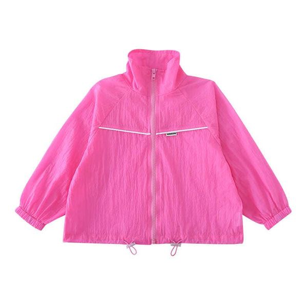 jackets children's lightweight sunscreen jacket girls' clothes summer 2021 p5476, Blue;gray
jackets children's lightweight sunscreen jacket girls' clothes summer 2021 p5476, Blue;gray