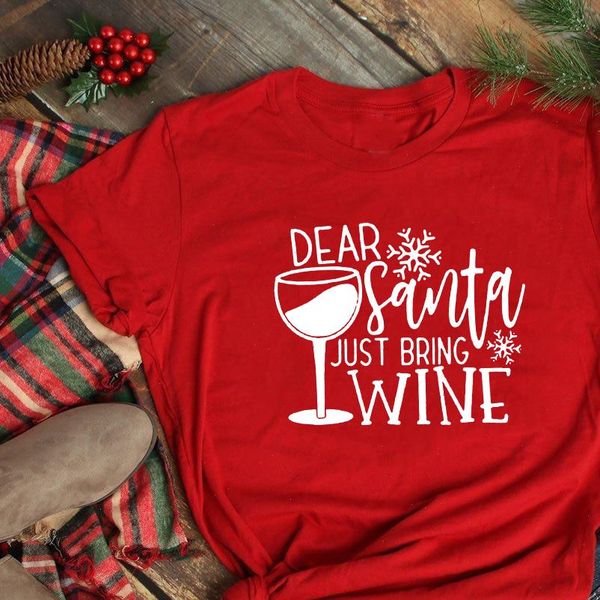 fashion dear womens t shirt santa bring wine christmas women xmas short sleeve graphic slogan aesthetic tee tumblr, White
fashion dear womens t shirt santa bring wine christmas women xmas short sleeve graphic slogan aesthetic tee tumblr, White