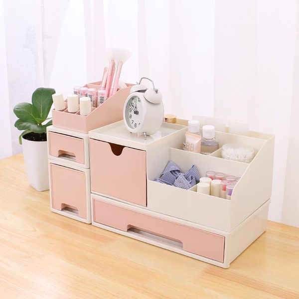 storage bottles & jars superposition, cosmetic box, divider, simple desklipstick pen holder
storage bottles & jars superposition, cosmetic box, divider, simple desklipstick pen holder