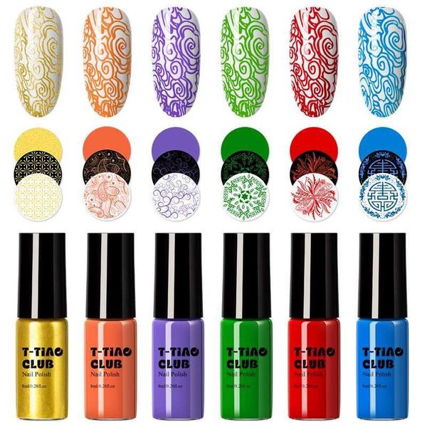 t-tiao club black white nail stamping polish lacquer gold silver art plate stamp oil night 8ml series polish1, Red;pink
t-tiao club black white nail stamping polish lacquer gold silver art plate stamp oil night 8ml series polish1, Red;pink