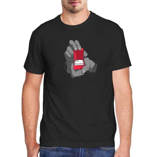 men's t-shirts fashion printed clothes short sleeve t shirt round neck tshirts keyboard esc gift for men/women, White;black
men's t-shirts fashion printed clothes short sleeve t shirt round neck tshirts keyboard esc gift for men/women, White;black