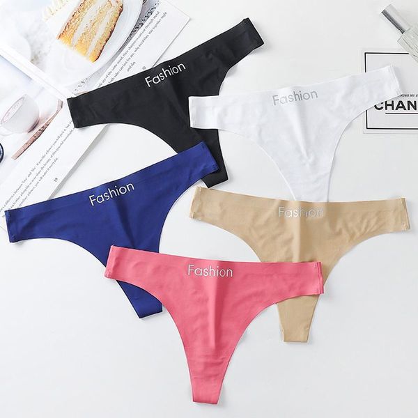 women's panties fashion letter seamless thongs ice silk underpants low waist thong solid color g-string comfort intimates lingerie, Black;pink
women's panties fashion letter seamless thongs ice silk underpants low waist thong solid color g-string comfort intimates lingerie, Black;pink