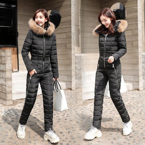 women's two piece pants 2021 winter european and american fashion style thickened thermal long one- cotton suit, White
women's two piece pants 2021 winter european and american fashion style thickened thermal long one- cotton suit, White