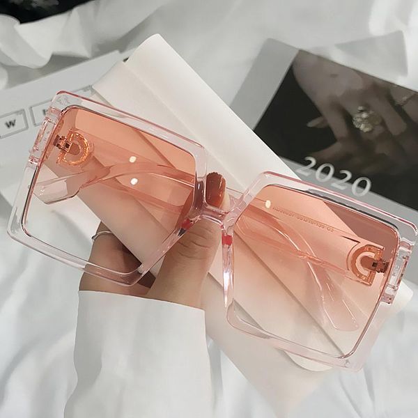 sunglasses vintage oversized square for women brand hollow leg black pink gradient sun glasses female elegant uv400 shades, White;black
sunglasses vintage oversized square for women brand hollow leg black pink gradient sun glasses female elegant uv400 shades, White;black