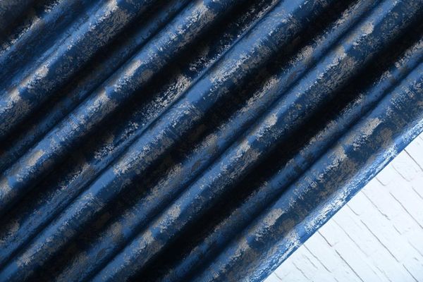 silver gilded blue velvet drapery curtains. length up to 103 '' ( 262 cm) curtain & drapes
silver gilded blue velvet drapery curtains. length up to 103 '' ( 262 cm) curtain & drapes