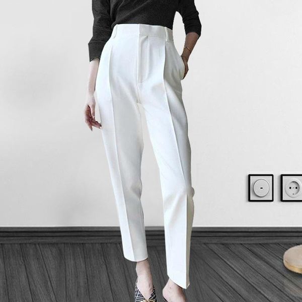 women's pants & capris thin women pencil 2021 spring summer plus size ol style female work suit pant loose trousers, Black;white
women's pants & capris thin women pencil 2021 spring summer plus size ol style female work suit pant loose trousers, Black;white