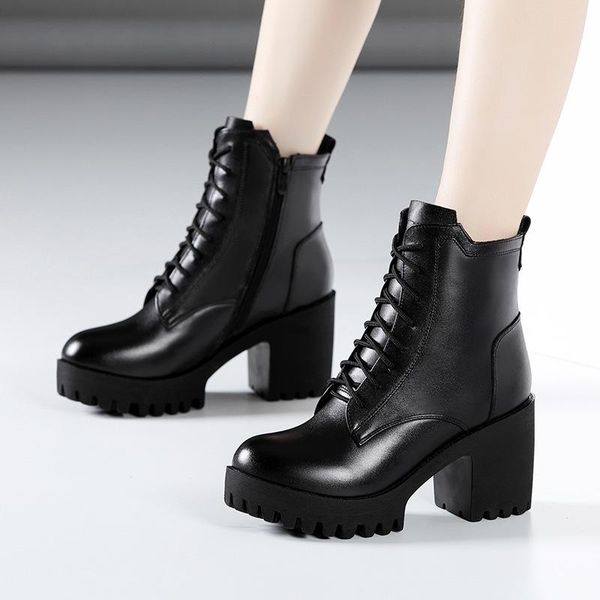 boots small big size 32-43 block heel platfom shoes women motorcycle 2021 fall winter high heels leather chunky office, Black
boots small big size 32-43 block heel platfom shoes women motorcycle 2021 fall winter high heels leather chunky office, Black