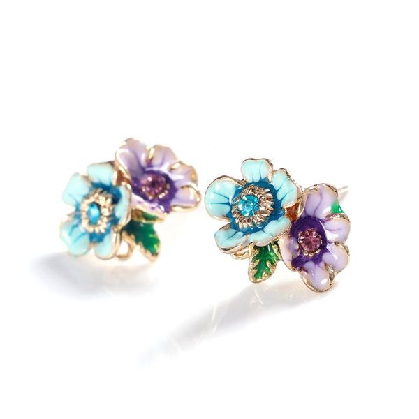 stud muylinda latest fashion sweet pink flower earrings yellow colorful for women jewelry rhinestone crystal, Golden;silver
stud muylinda latest fashion sweet pink flower earrings yellow colorful for women jewelry rhinestone crystal, Golden;silver