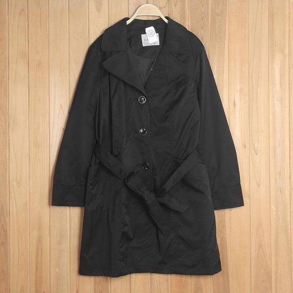women's trench coats 2021 long windbreaker single-breasted casual commuter wind winter cold, Tan;black
women's trench coats 2021 long windbreaker single-breasted casual commuter wind winter cold, Tan;black
