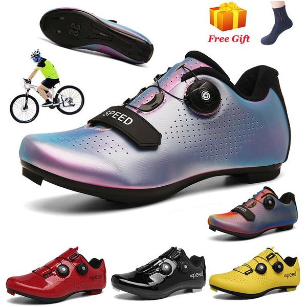 luminous bicycle shoes mtb cycling men self-locking road bike sapatilha ciclismo women speed sneakers footwear, Black
luminous bicycle shoes mtb cycling men self-locking road bike sapatilha ciclismo women speed sneakers footwear, Black