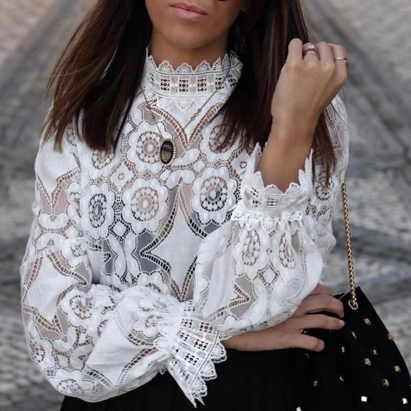 women white lace blouse long sleeve round collar elegant patchwork crochet large size clothing women's blouses & shirts
women white lace blouse long sleeve round collar elegant patchwork crochet large size clothing women's blouses & shirts