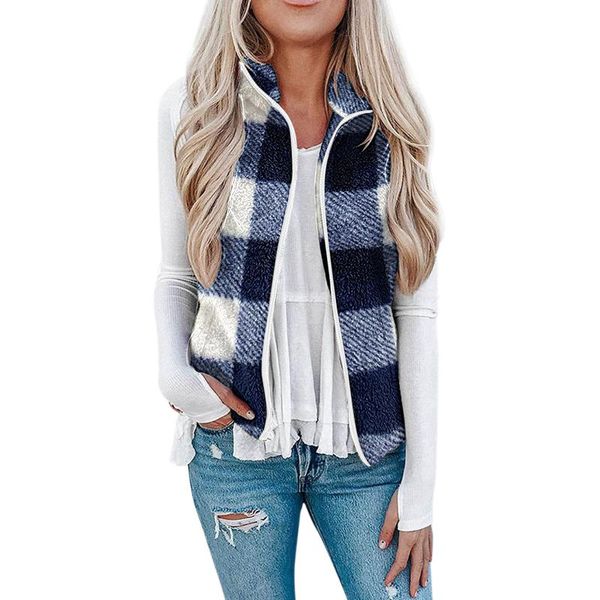 women's vests women fluffly vintage plush zipperjacket autumn winter teddy cozy sleeveless warm lapel wastcoat vest coats outwear #t2g, Black;white
women's vests women fluffly vintage plush zipperjacket autumn winter teddy cozy sleeveless warm lapel wastcoat vest coats outwear #t2g, Black;white