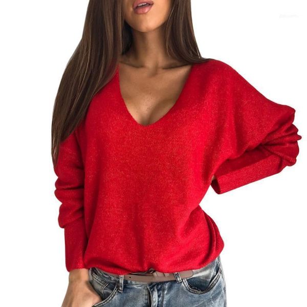 women's sweaters hollow out v-neck knitted sweater women autumn long sleeve candy basic loose ladies and pullovers1, White;black
women's sweaters hollow out v-neck knitted sweater women autumn long sleeve candy basic loose ladies and pullovers1, White;black