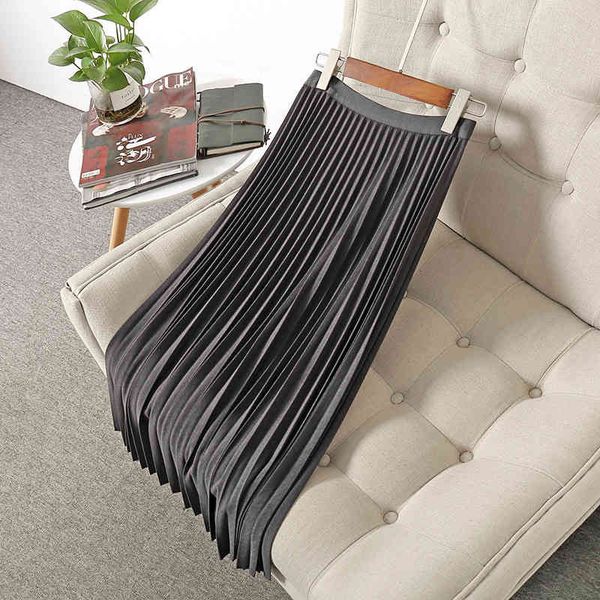 skirt runway fashion spring summer designers high waist mid-calf party skirts plied, Black
skirt runway fashion spring summer designers high waist mid-calf party skirts plied, Black
