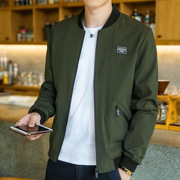 men's jackets spring autumn casual men coat fashion jacket zip cardigan pocket solid coats drop m-8xl, Black;brown
men's jackets spring autumn casual men coat fashion jacket zip cardigan pocket solid coats drop m-8xl, Black;brown