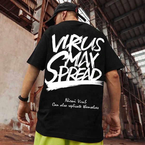 ins purple half t-shirt street hip hop short sleeve fashion brand large men's loose summer wear, White;black
ins purple half t-shirt street hip hop short sleeve fashion brand large men's loose summer wear, White;black