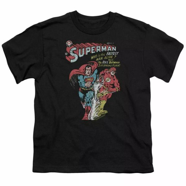 The Flash Fastest Kids Youth T Shirt Licensed TV Book Movie DC Comics Tee Black, White;black
The Flash Fastest Kids Youth T Shirt Licensed TV Book Movie DC Comics Tee Black, White;black