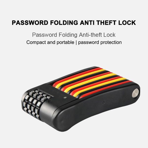 bike locks universal anti-theft mtb combination mini foldable mountain bicycle security chain lock cycling accessories
bike locks universal anti-theft mtb combination mini foldable mountain bicycle security chain lock cycling accessories