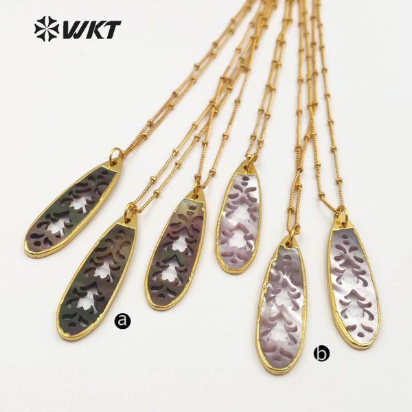 pendant necklaces wt-jn031 wholesale natural shell hollow pattern elegant design pendants with 18inch 24k gold chain necklace jewelry, Silver
pendant necklaces wt-jn031 wholesale natural shell hollow pattern elegant design pendants with 18inch 24k gold chain necklace jewelry, Silver