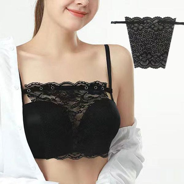 bustiers & corsets lace invisible mock camisole wrapped chest overlay bra insert easy women clip-on cleavage underwear, Black;white
bustiers & corsets lace invisible mock camisole wrapped chest overlay bra insert easy women clip-on cleavage underwear, Black;white
