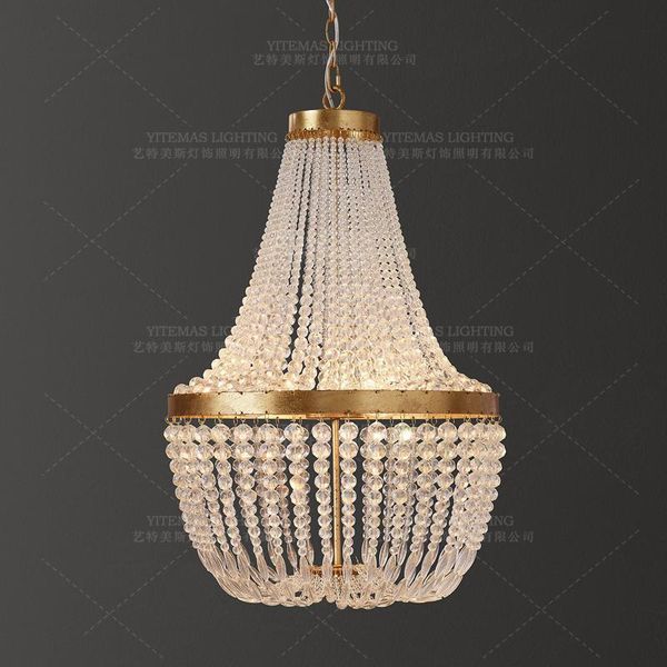 vintage gold chandelier lighting k9 crystal bead suspension retro hanging lights living room bedroom kitchen dining chandeliers
vintage gold chandelier lighting k9 crystal bead suspension retro hanging lights living room bedroom kitchen dining chandeliers