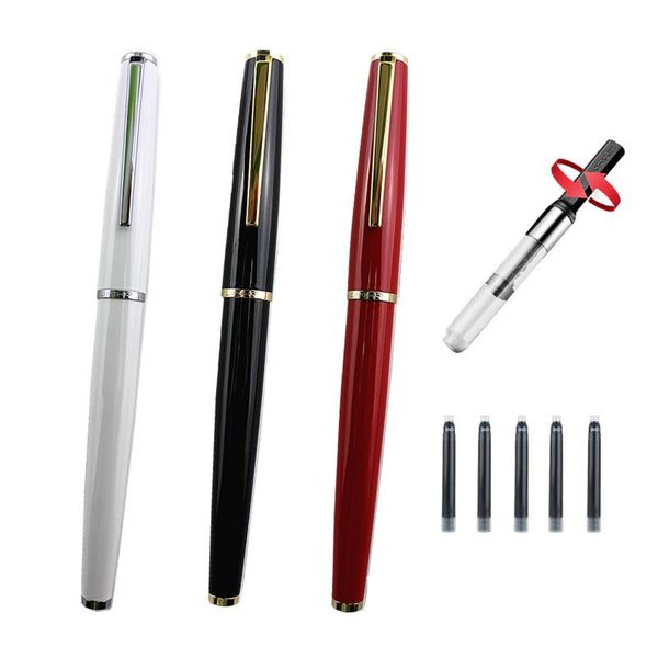 jinhao 95 metal fountain pen fine nib 0.5mm ink with a converter business office supplies pens
jinhao 95 metal fountain pen fine nib 0.5mm ink with a converter business office supplies pens