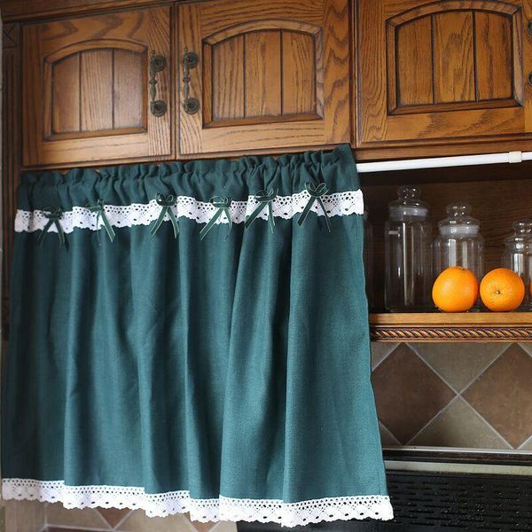 short curtain for kitchen door half cortinas american style green rideau polyester linen window small & drapes
short curtain for kitchen door half cortinas american style green rideau polyester linen window small & drapes