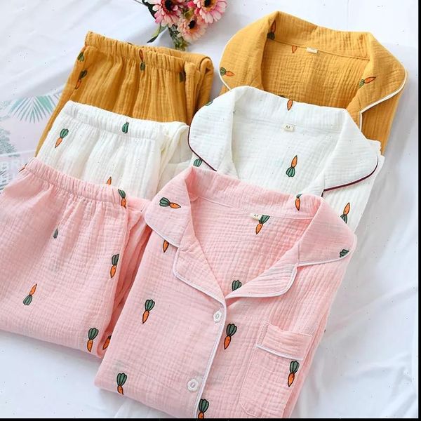 carrot autumn and winter women sleepwear pajamas couple set 100% cotton double crepe long sleeved trousers homewear suit, Black;red
carrot autumn and winter women sleepwear pajamas couple set 100% cotton double crepe long sleeved trousers homewear suit, Black;red