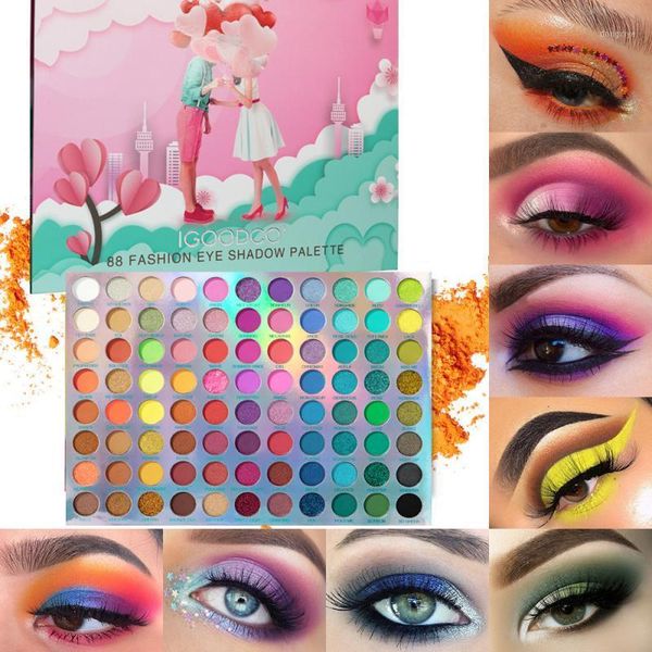 88/40 colors shimmer neon pigment big eyeshadow palettes matte pearlescent makeup palette oogschaduw eye beauty cosmetic1
88/40 colors shimmer neon pigment big eyeshadow palettes matte pearlescent makeup palette oogschaduw eye beauty cosmetic1